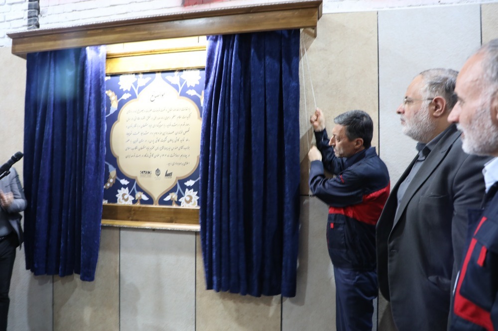 بازدید ریاست محترم بنیاد مستضعفان از کارخانه کاشی پارس