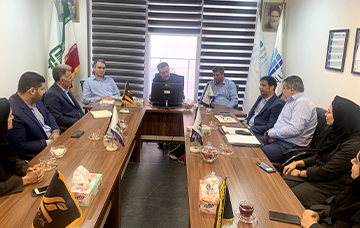 جلسه مدیرعامل جدید کاشی پارس با مدیران شرکت