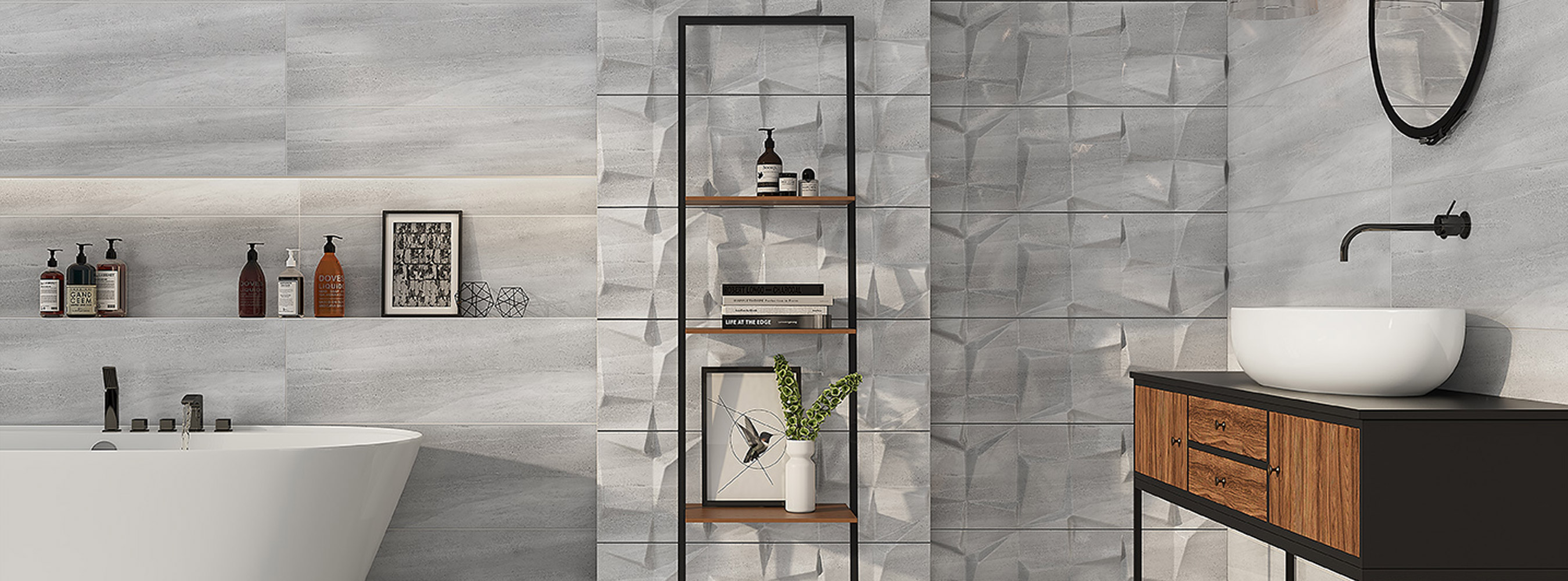 کاشی دیواری طرح مورگان