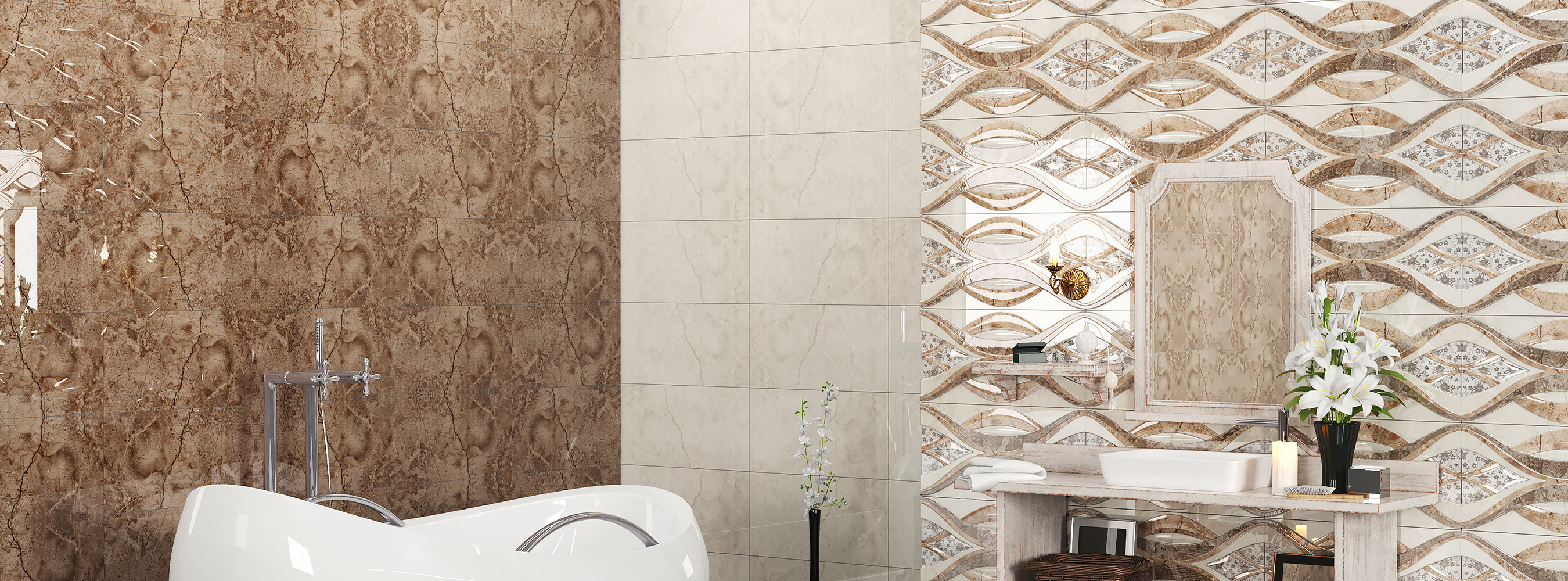 کاشی دیواری طرح آریان