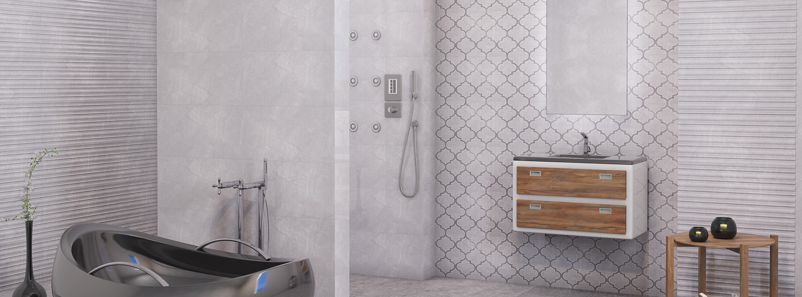 کاشی دیواری طرح اسپینا