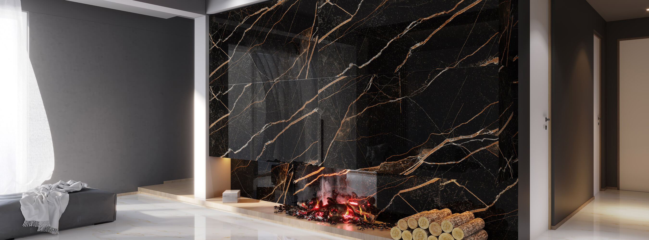 کاشی پرسلان طرح بوستون