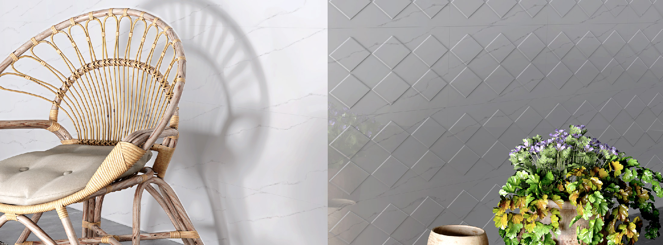 کاشی دیواری طرح کررا