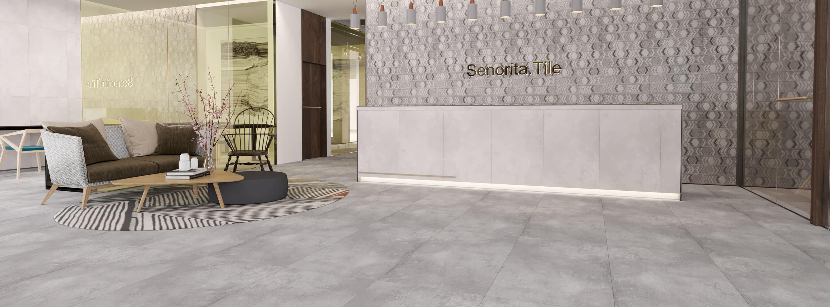 کاشی پرسلان طرح سنوریتا