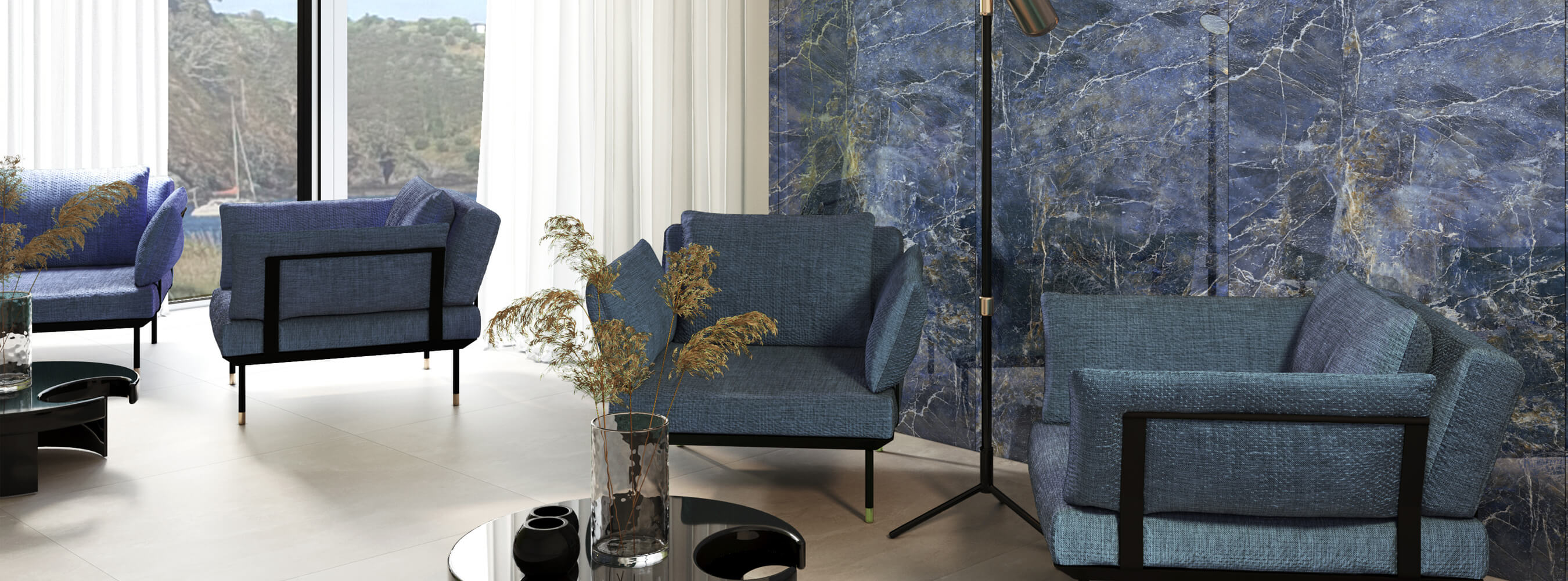 کاشی پرسلان طرح آمواژ