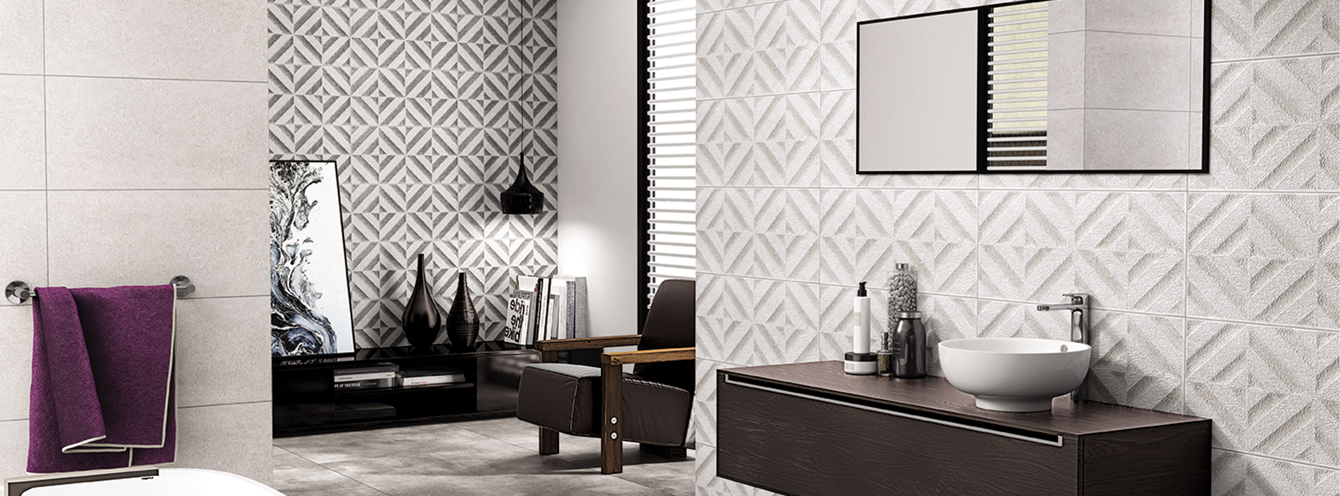 کاشی دیواری طرح چیکو