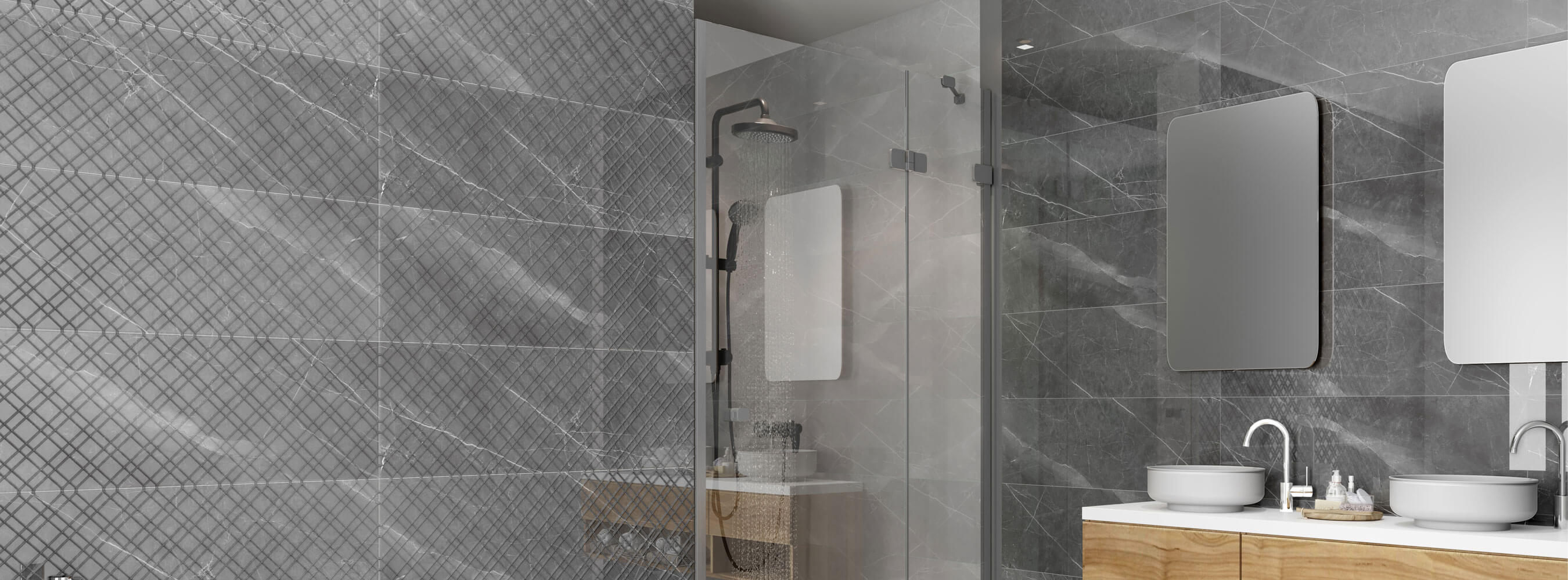 کاشی دیواری طرح تیگا